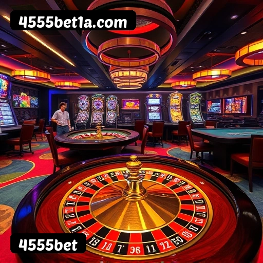 4555bet bônus R$5.000 + 500 giros - Rollover 35x, prazo 30 dias, 38% taxa conversão